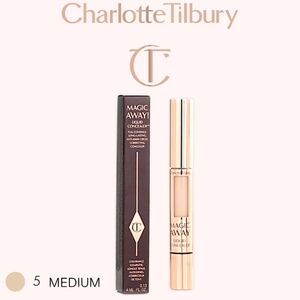 Charlotte Tilbury Magic Away Concealer #5 Medium 0.13 Oz. Full Size  -NEW